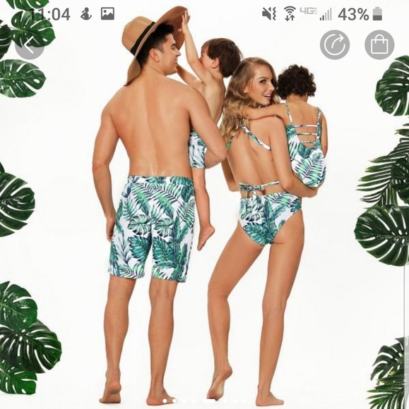 Mother & Daughter Matching Swimsuits - Picture 5 of 10